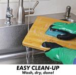 Cheft 3-Piece Bamboo Cutting Board Set