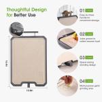 Double-Sided Titanium Cutting Board for Kitchen Camping