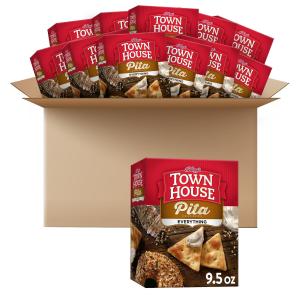Everything Flavor Pita Oven Baked Crackers (12 Boxes)