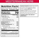 Oven Baked Mediterranean Herb Pita Crackers