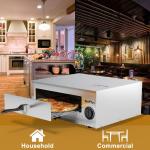 Goplus Stainless Steel Countertop Pizza Oven