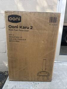 Ooni Karu 2 Multi-Fuel Pizza Oven - Black