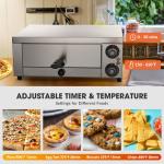 WeChef 1300W Electric Countertop Pizza Oven