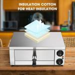 WeChef 1300W Electric Countertop Pizza Oven