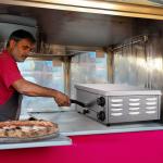 WeChef 1300W Electric Countertop Pizza Oven