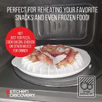 Microwave Pizza Reheater Tray - BPA-Free Plate