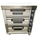 33.8" Commercial 3-Layer Pizza Oven 220V