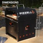 PIZZELLO 12" 4-in-1 Outdoor Pizza Oven