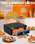 PYY Indoor Electric Pizza Oven for Home Use