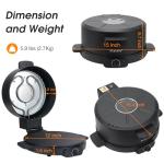 12 Inch Electric Arabic Bread Maker Machine