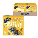 10 Pack Gluten Free Crunchy Crispbread Crackers