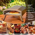 Portable Propane Pizza Oven with 13" Stone
