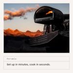 Gozney Roccbox Pizza Oven TOM Edition, Black