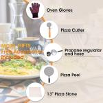 Portable Propane Pizza Oven with 13" Stone