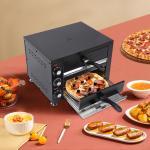 Electric Double Layer Countertop Pizza Oven
