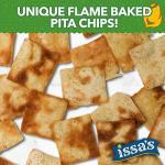 Issa's Flame-Baked Za'atar Pita Chips - 6 Packs