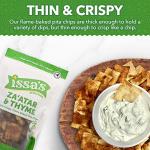 Issa's Flame-Baked Za'atar Pita Chips - 6 Packs