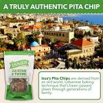 Issa's Flame-Baked Za'atar Pita Chips - 6 Packs