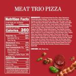 Rao's Italian Meat Trio Frozen Pizza, Brick Oven