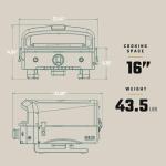 Halo Versa 16 Propane Outdoor Pizza Oven