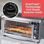 BLACK+DECKER 8-Slice Extra Wide Convection Oven