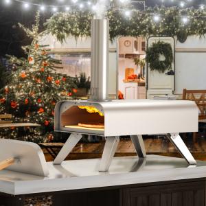 Portable 12" Wood Fired Outdoor Pizza Oven