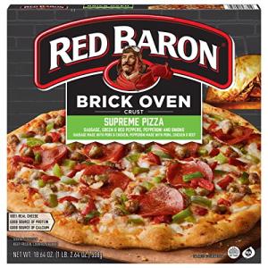 Red Baron Supreme Brick Oven Frozen Pizza 18.64 Oz