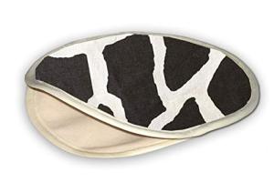 Microwave Flatbread Warmer - Giraffe 10 Inch