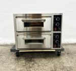 Electric Double Deck Pizza Oven for Restaurants