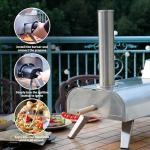 12" Portable Multi-Fuel Outdoor Pizza Oven