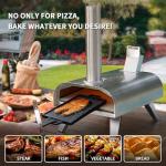 12" Portable Multi-Fuel Outdoor Pizza Oven