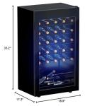 Honeywell H34WCB Black Wine Cooler