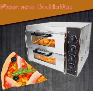 3000W Double Deck Commercial Pizza Oven