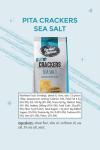 Sea Salt Pita Crackers - Crunchy Snack Delight