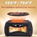 Electric Countertop Oven & Pizza Maker with Accessories