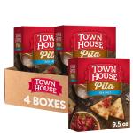 Oven-Baked Sea Salt Pita Crackers (4 Boxes)