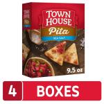 Oven-Baked Sea Salt Pita Crackers (4 Boxes)