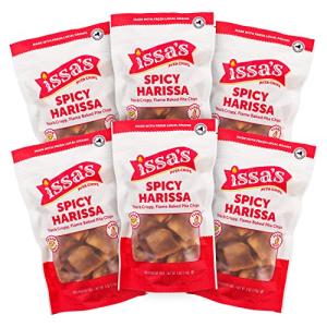 Lebanese Style Spicy Harissa Pita Chips, 6 Pack