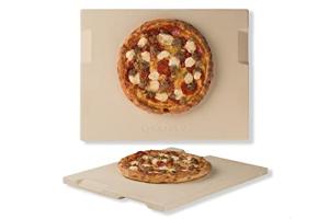 15"x12" Rectangular Pizza Stone with Handles