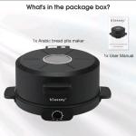 Electric Arabic Bread Maker for Pita and Pizza