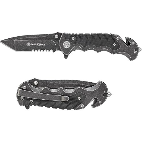Smith & Wesson Tactical Folding Pocket Knife - Black