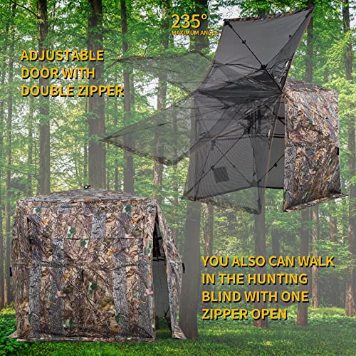 360-Degree Pop-Up Hunting Blind for 2-3 People