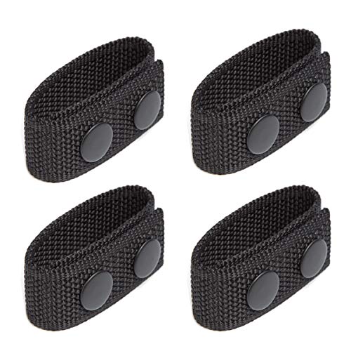 Heavy-Duty Tactical Belt Keeper with Double Snaps
