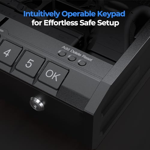 ONNAIS IRON SE Biometric Handgun Safe with Keypad