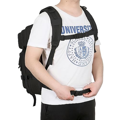 QT&QY 45L Military Tactical Molle Assault Backpack