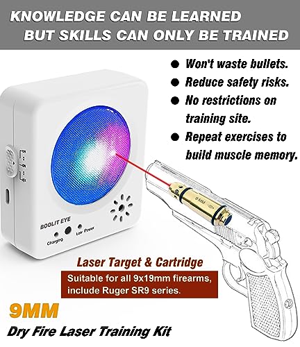 BOOLIT EYE 2nd Gen 9mm Dry Fire Training Kit