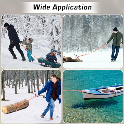 Orange Deer Drag Rope Harness for 1700lbs Deer