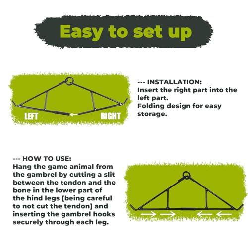 Highwild Game Hanging Kit with Pulleys & Rope
