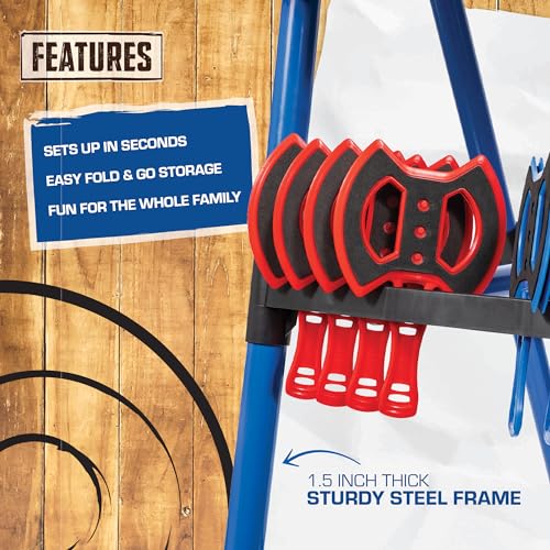 EastPoint Deluxe Steel Frame Axe Throw Target