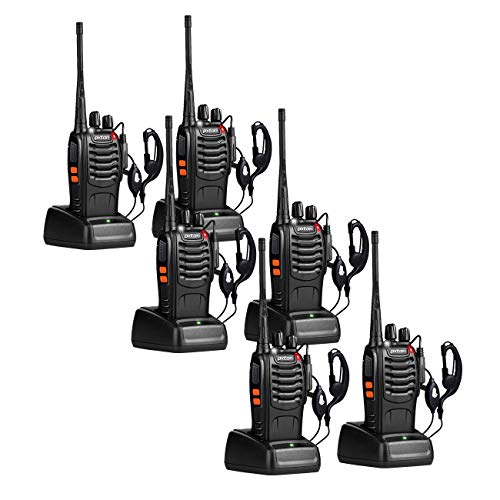 Rechargeable Long Range Walkie Talkies 6 Pack